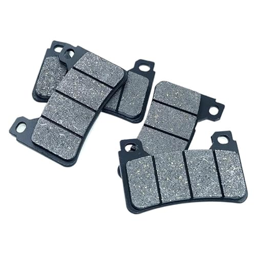 For CB 400 CB400SF Super Four E -Paket CB400AD 2016 2017 Vordere hintere Bremsscheiben -Scheiben -Set Kit CB400(2 Front Brake Pads) von HOVUPN