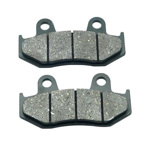 For PES150 PS150 2006 2007 2008 2009 PES150R 2008-2009 Roller Vorne Hinten Bremsbeläge Schuhe Set Kit(Front Brake Pads) von HOVUPN