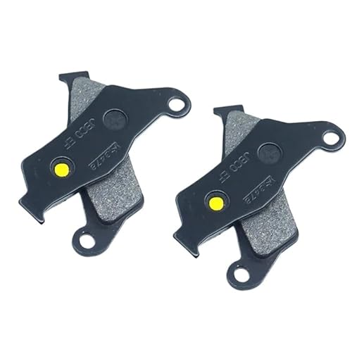 For XTZ690 XTZ 690 Tenere 700 2019 2020 2021 2022 2023 2024 Vordere Heckbremsbeläge Kit Set Motorradteile(2X Front Brake Pads) von HOVUPN