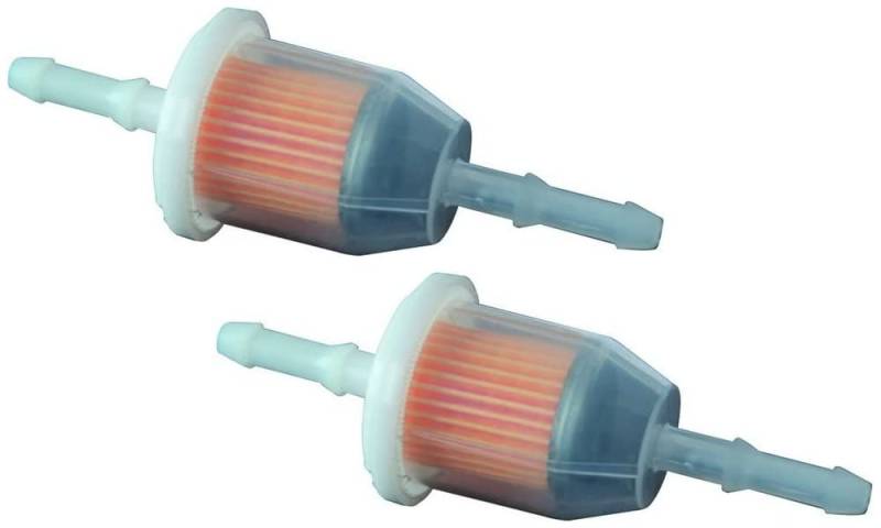 2x BENZINFILTER 6/8 mm KRAFTSTOFFFILTER PETROL FILTER von HP PFEFFERKORN_bundle