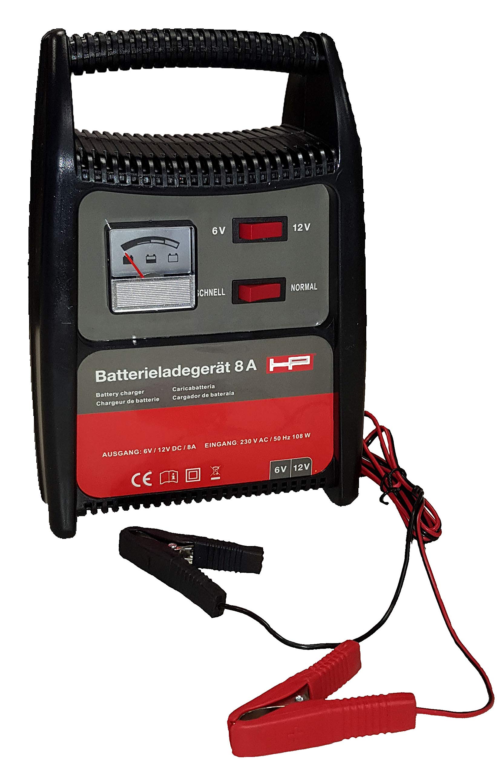 HP-Autozubehör 20508 Batterie-Ladegerät 8 AMP von HP Autozubehör