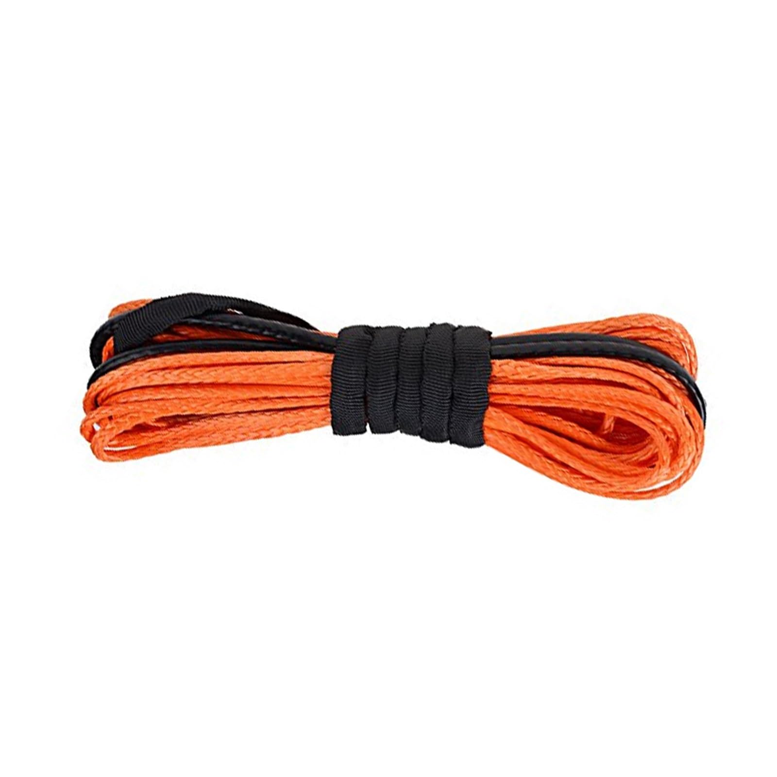 9 mm x 30 m blaues Synthetisches Windenleinen-Kabelseil 17000 LBs mit Mantel (ATV UTV 4X4 4WD Offroad)(Orange) von HPHPH