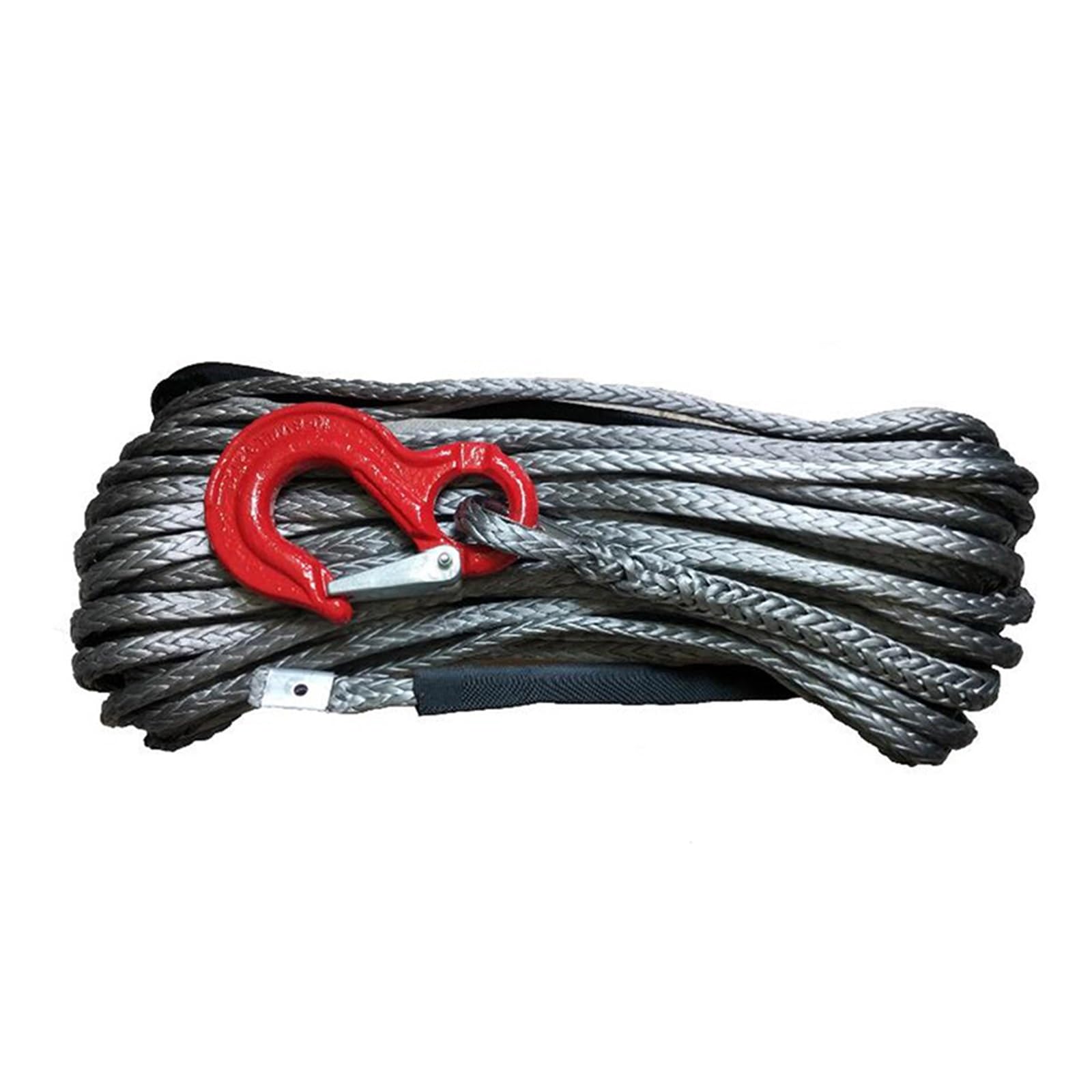 Windenseil, 10 mm x 30 m, Synthetisches Windenseil/Leinen mit Haken for Allrad/Offroad/4x4 von HPHPH