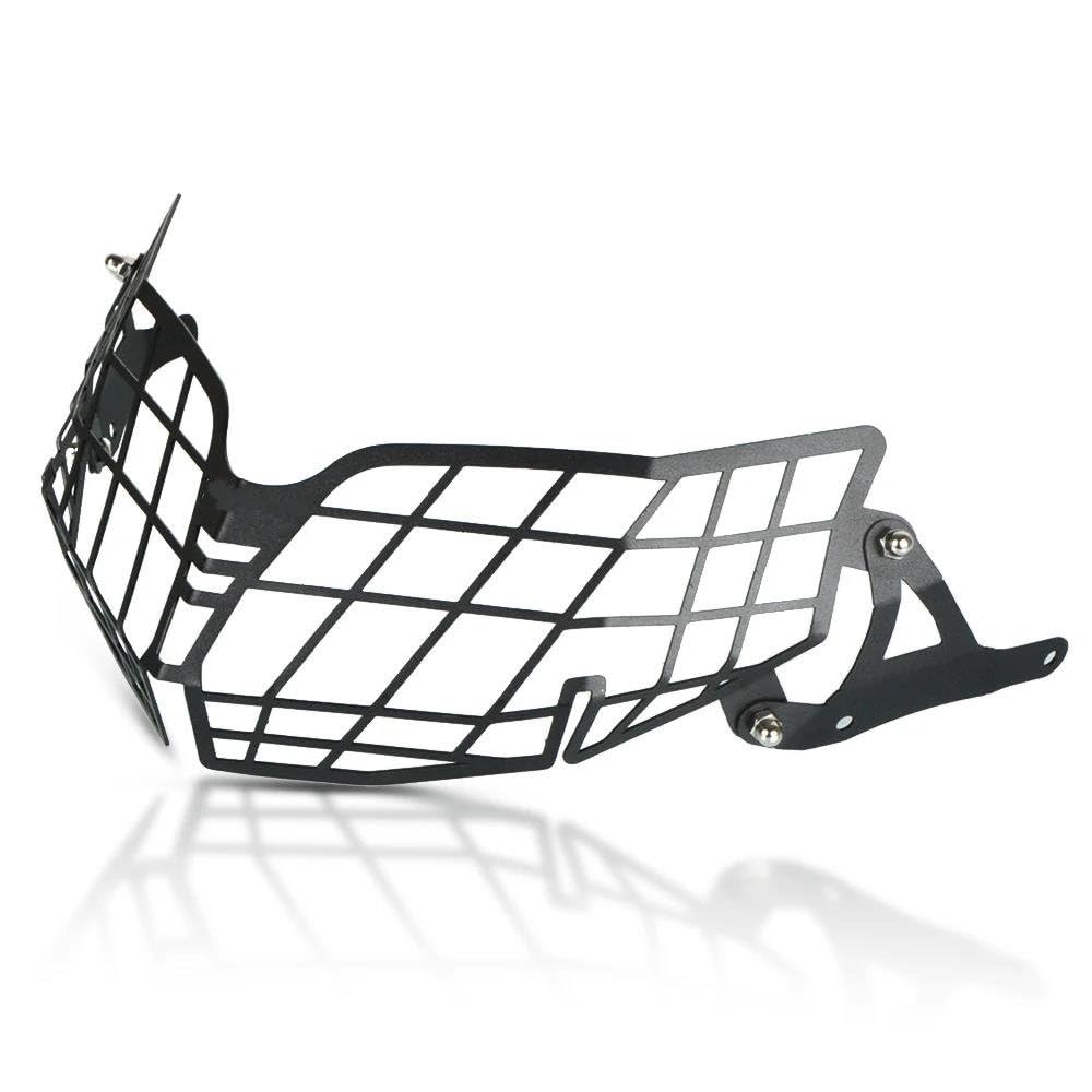 HPNUAUMXW Motorrad-Scheinwerferabdeckung Für TRK502 Für TRK 502X 502 X Für TRK502X Kühlergrill Scheinwerfer Protector Schutz Linse Abdeckung Acryl Motorrad Zubehör Scheinwerferschutz von HPNUAUMXW