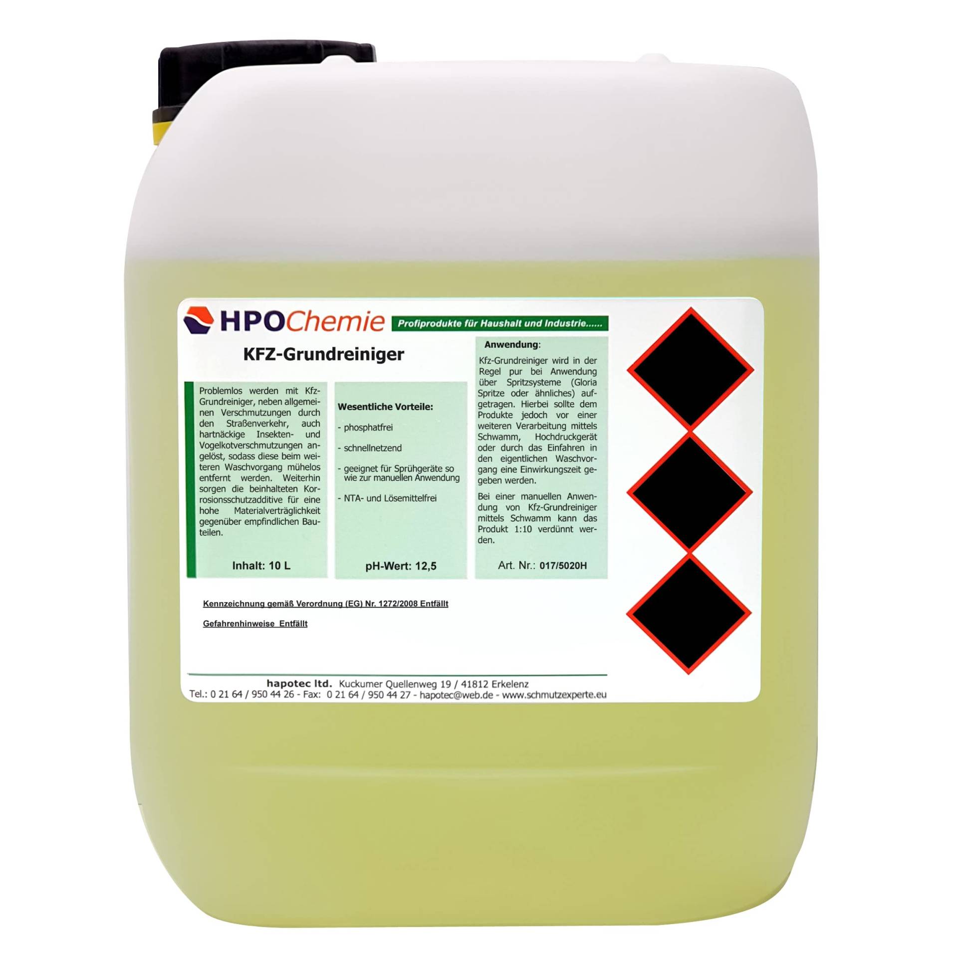 HPOChemie KFZ-Grundreiniger 5ltr. von HPOChemie