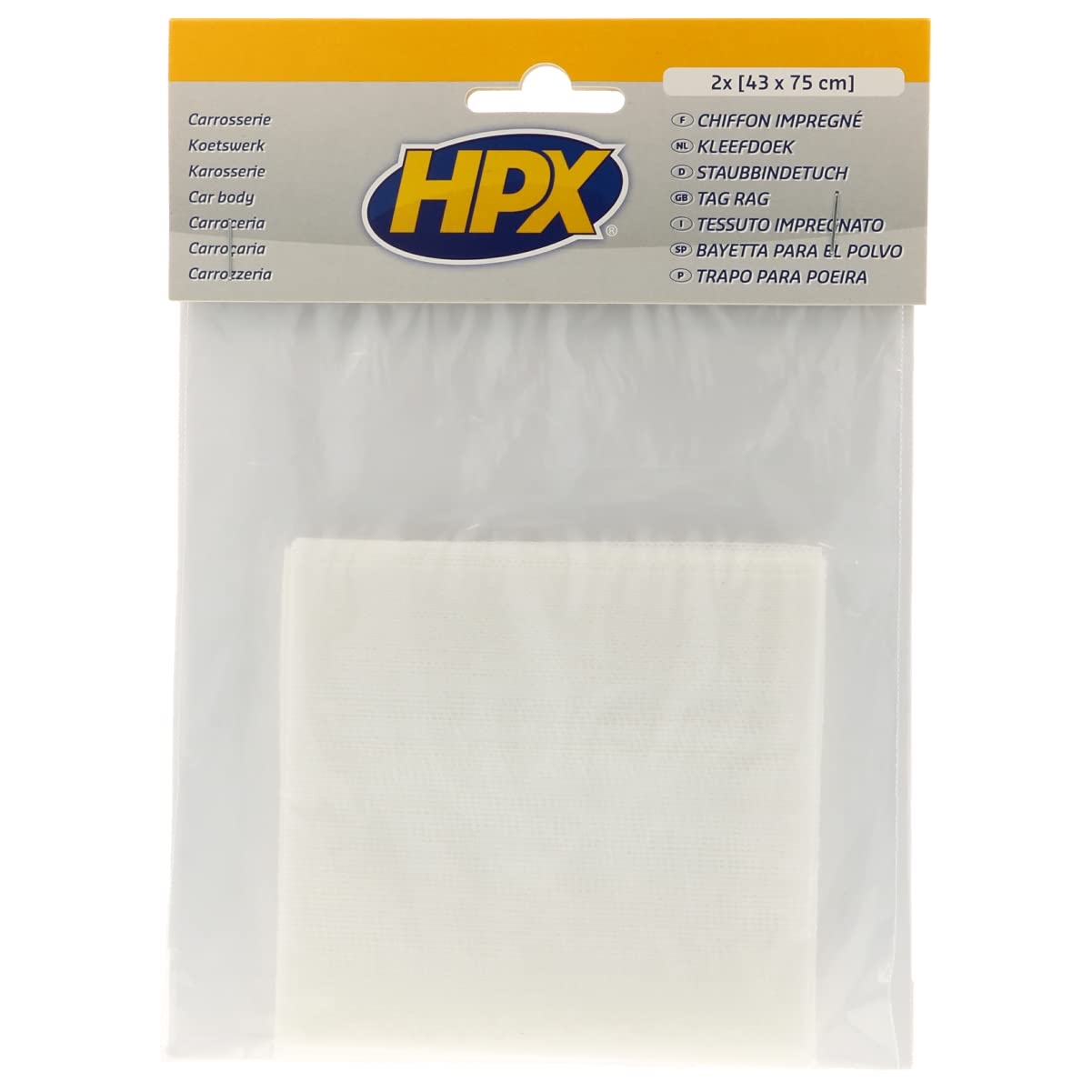 HPX 335946 Staubbindetücher 43 cm x 75 cm, White von HPX