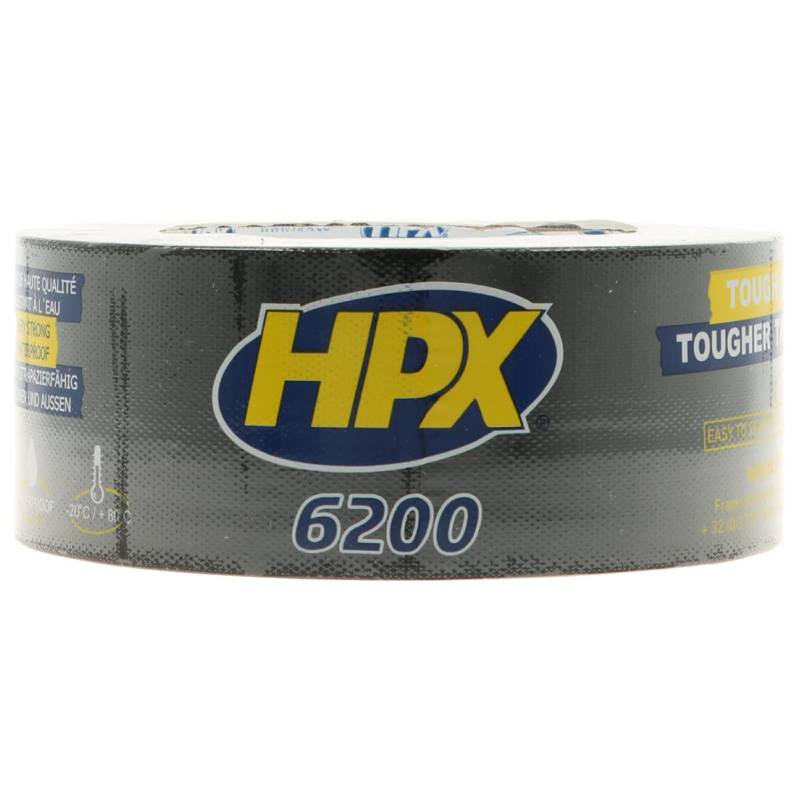 HPX 441158 Panzerband 6200 schwarz 48 mm x 25 m von HPX