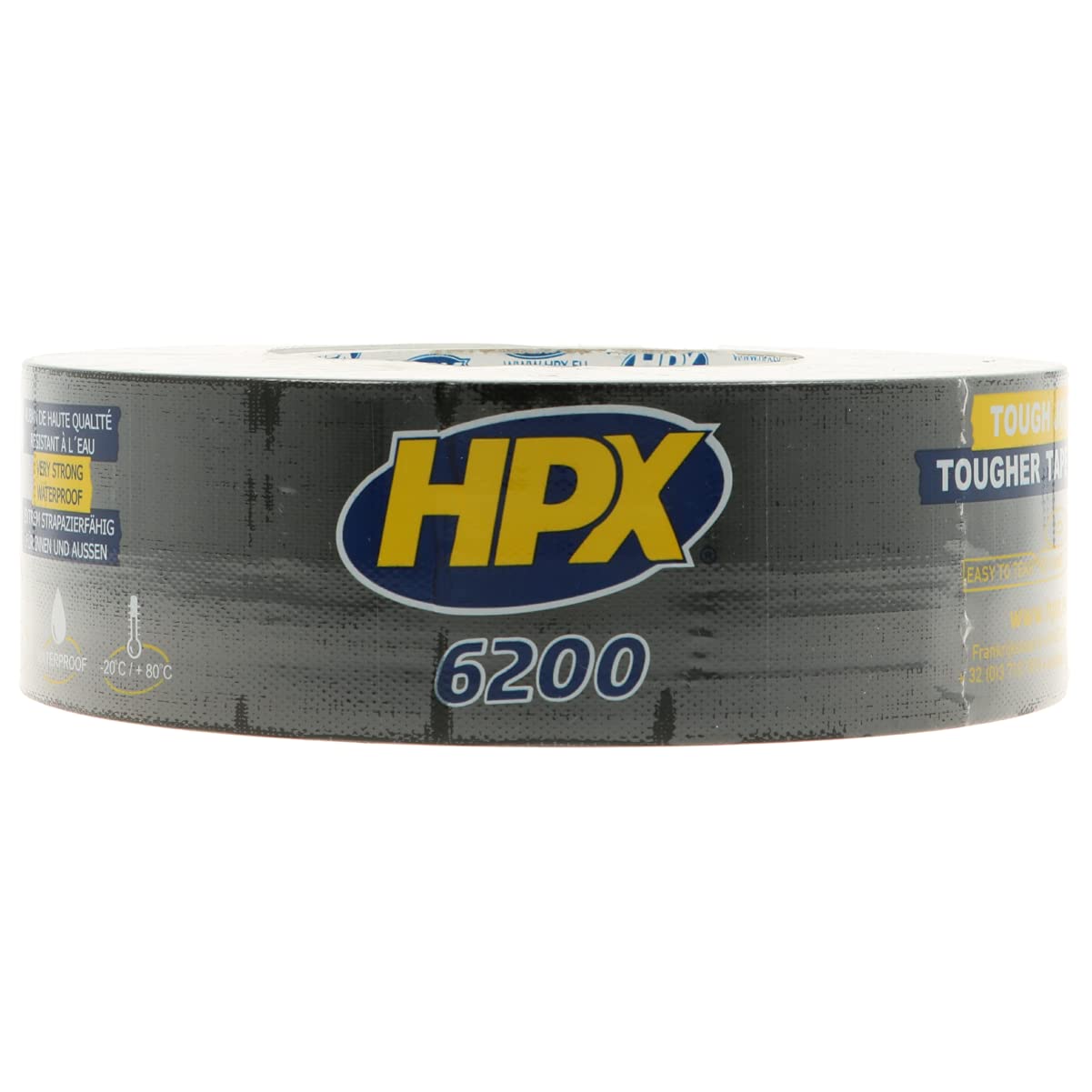 HPX 441318 Panzerband 6200 schwarz 48 mm x 50 m von HPX