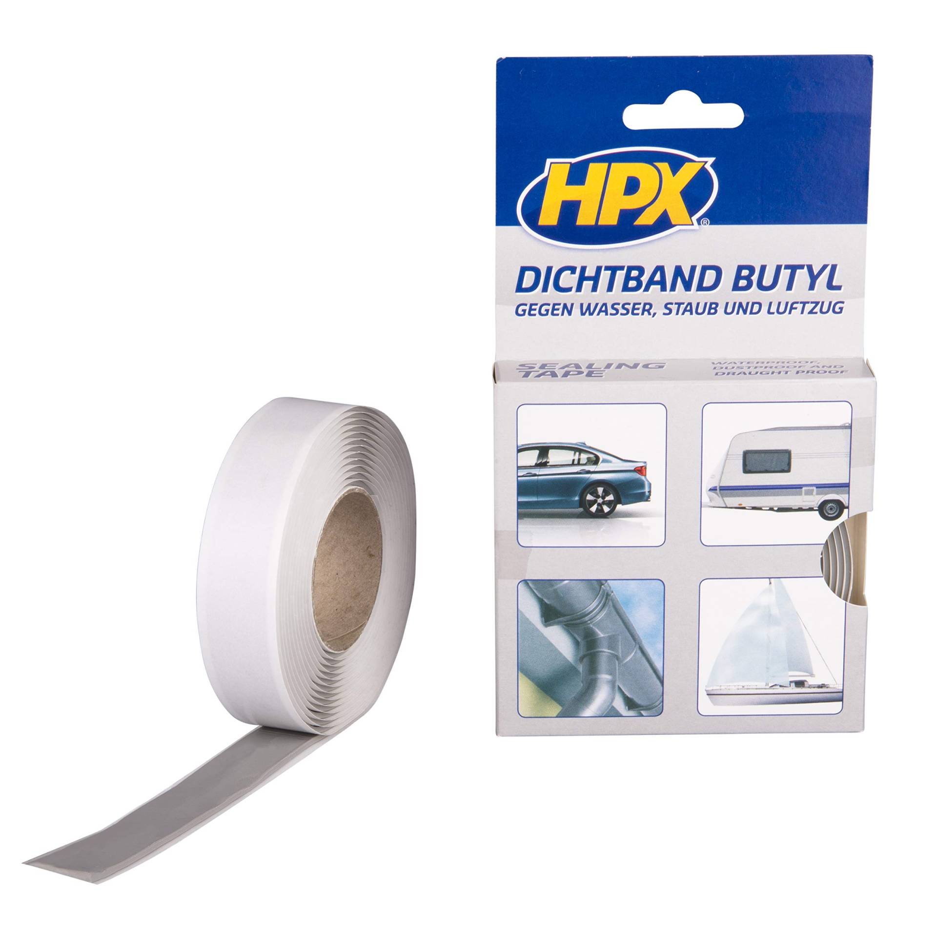 HPX BU2003 Buytl-Dichtband grau 20 mm x 3 m von HPX