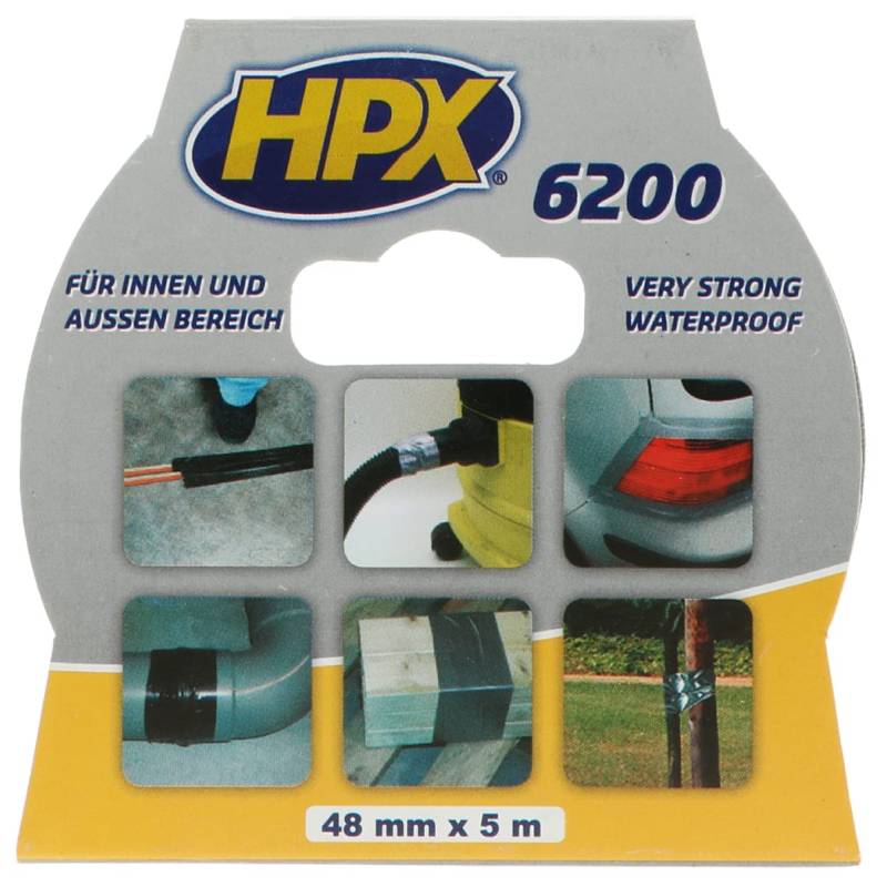 HPX CB5005 Panzerband 6200 silber 48 mm x 5 m von HPX