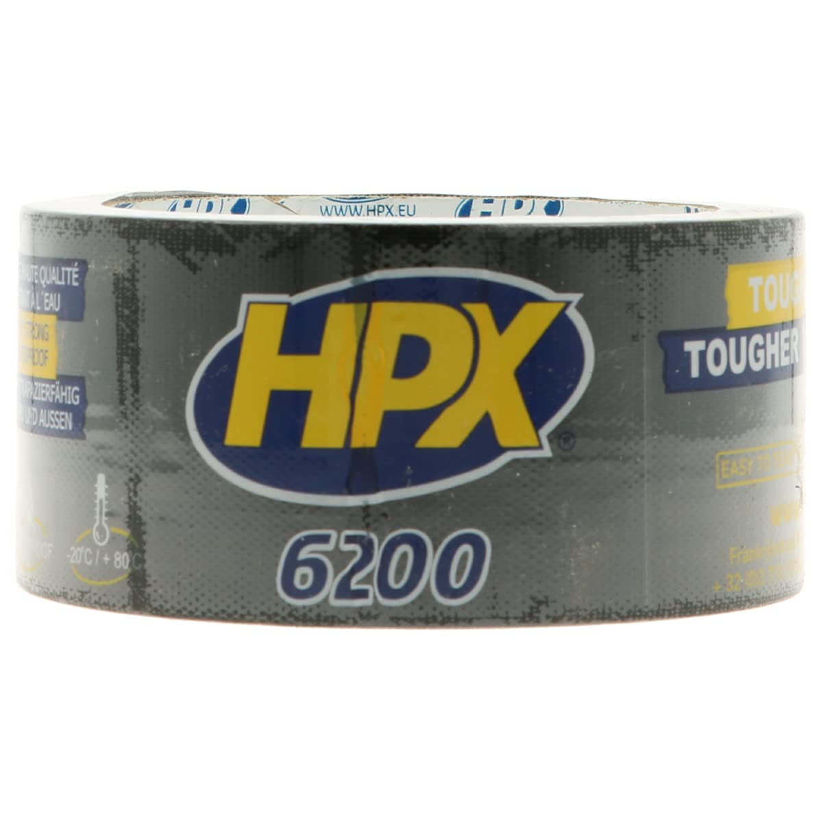 HPX CB5010 Panzerband 6200 schwarz 48 mm x 10 m von HPX