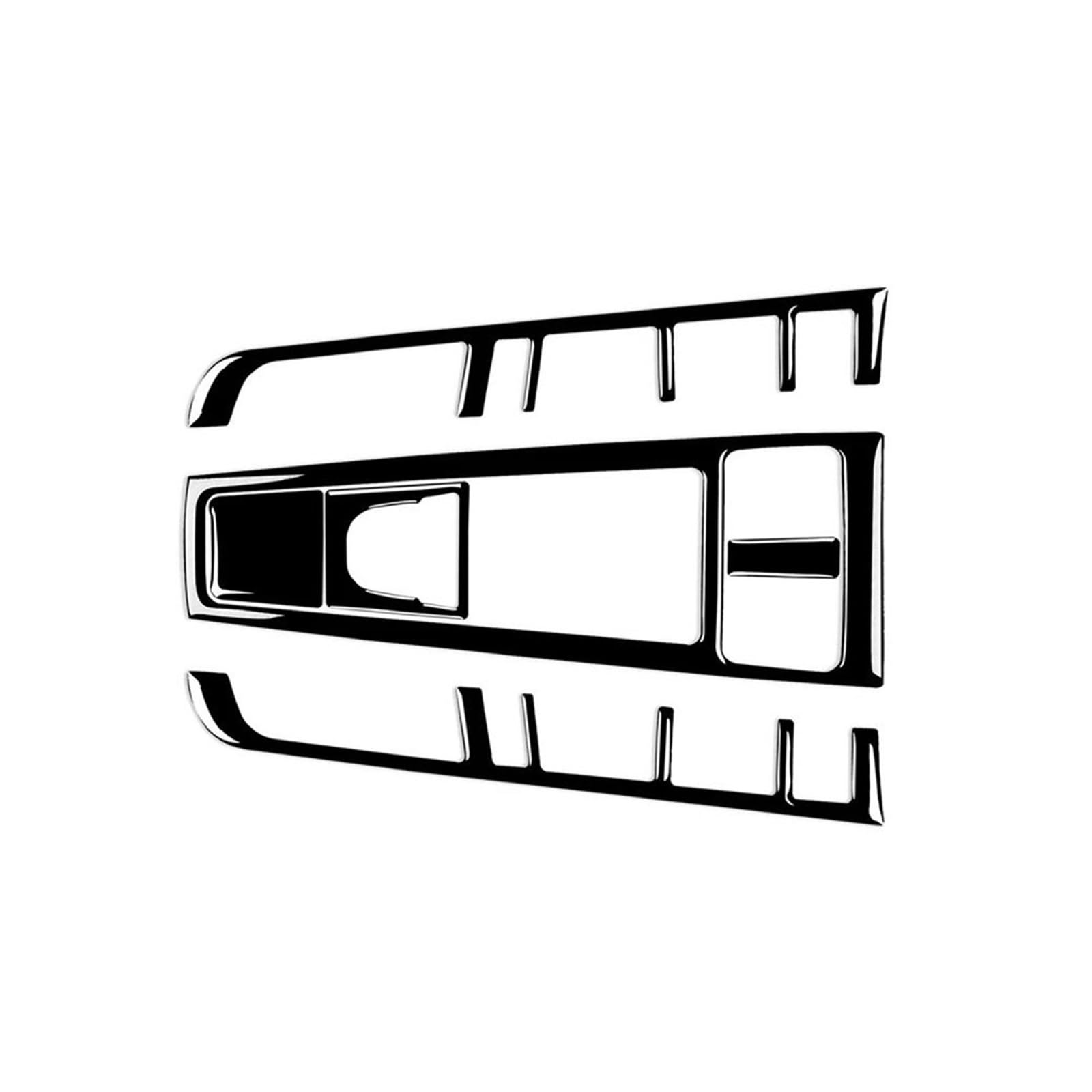 HQGQCEZEK Auto Innen Shift Panel Set Dekorative Aufkleber Für P&orsche Für Macan 2014 2015 2016 2017 2018 2019 2020 2021 Auto Innenaufkleber von HQGQCEZEK