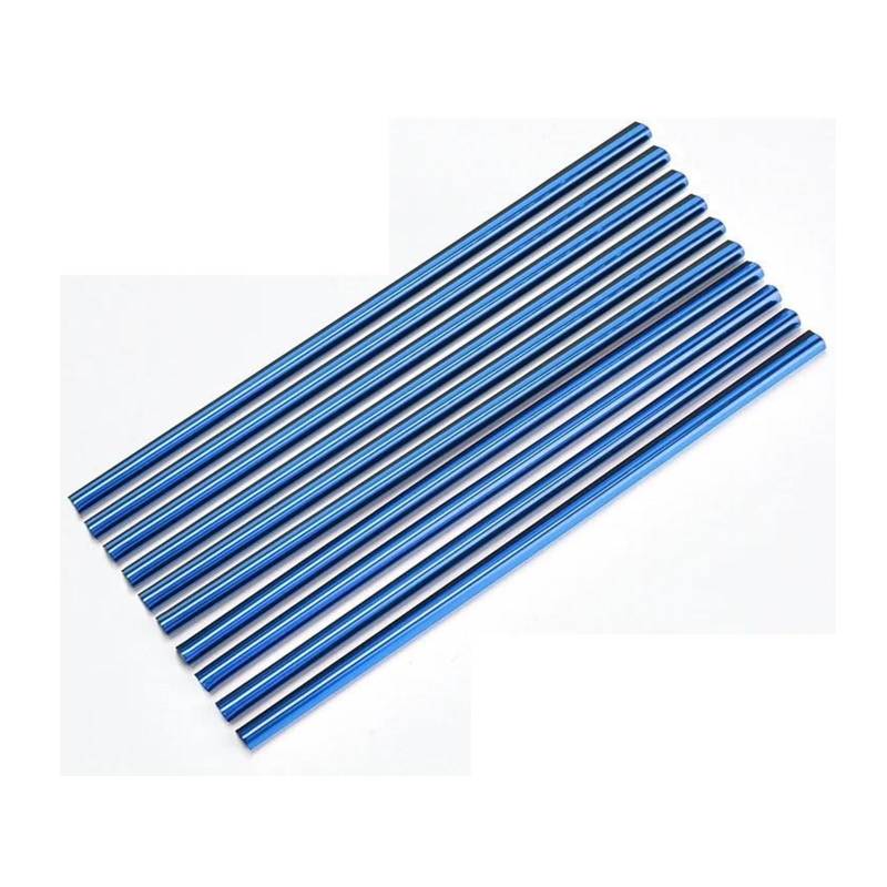 HQGQCEZEK Für Alfa Für Romeo Für Giulietta 10 Stücke Auto Klimaanlage Outlet Moulding Trim Dekor Streifen Auto Innenaufkleber(10PCS Blue) von HQGQCEZEK