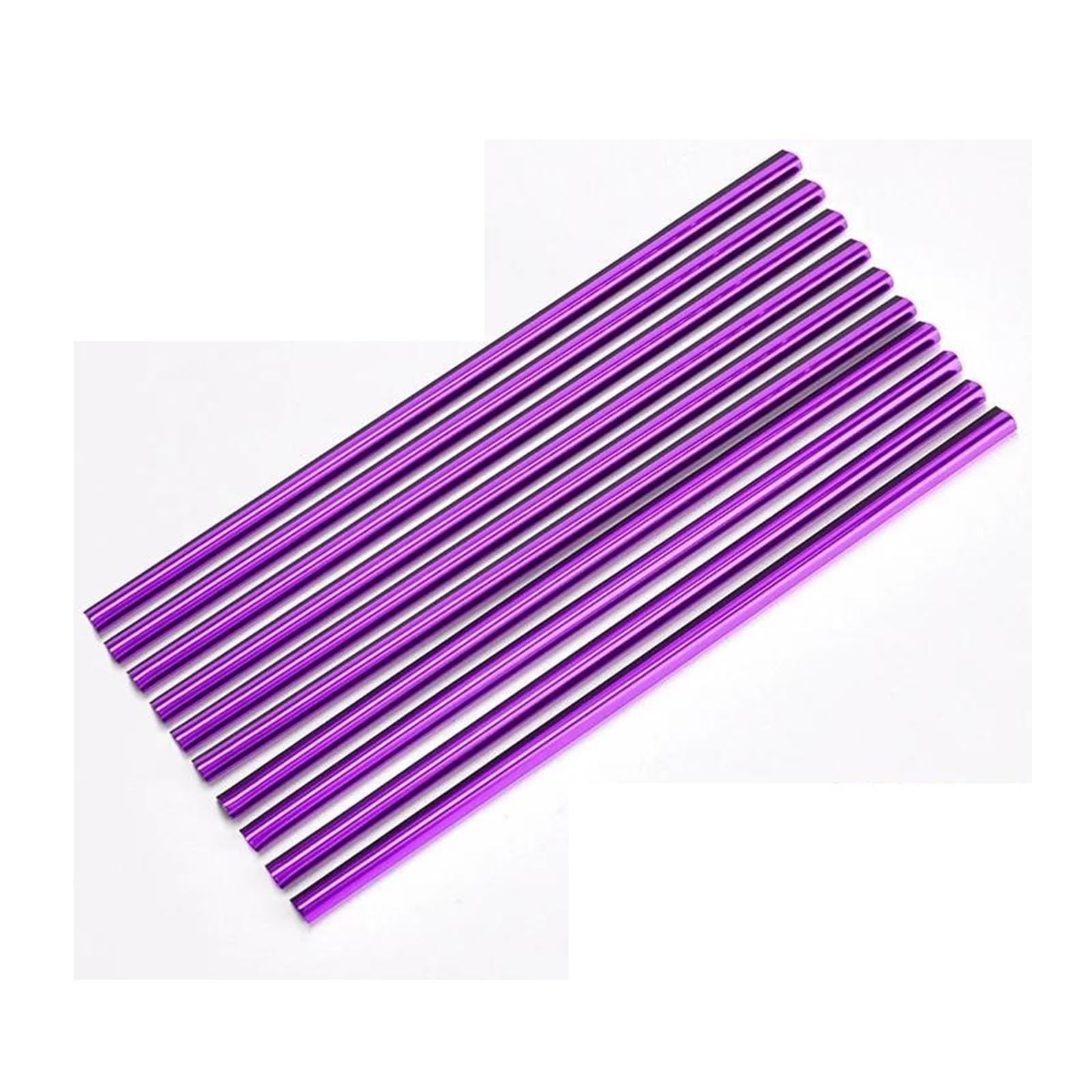 HQGQCEZEK Für Alfa Für Romeo Für Giulietta 10 Stücke Auto Klimaanlage Outlet Moulding Trim Dekor Streifen Auto Innenaufkleber(10PCS Purple) von HQGQCEZEK