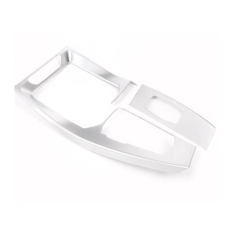 HQGQCEZEK Für B&MW X3 G01 X4 G02 2018 2019 2020 2021 2022 Center Console Gear Shift Panel Abdeckung Trim Auto Innenaufkleber(Silver 18-21) von HQGQCEZEK