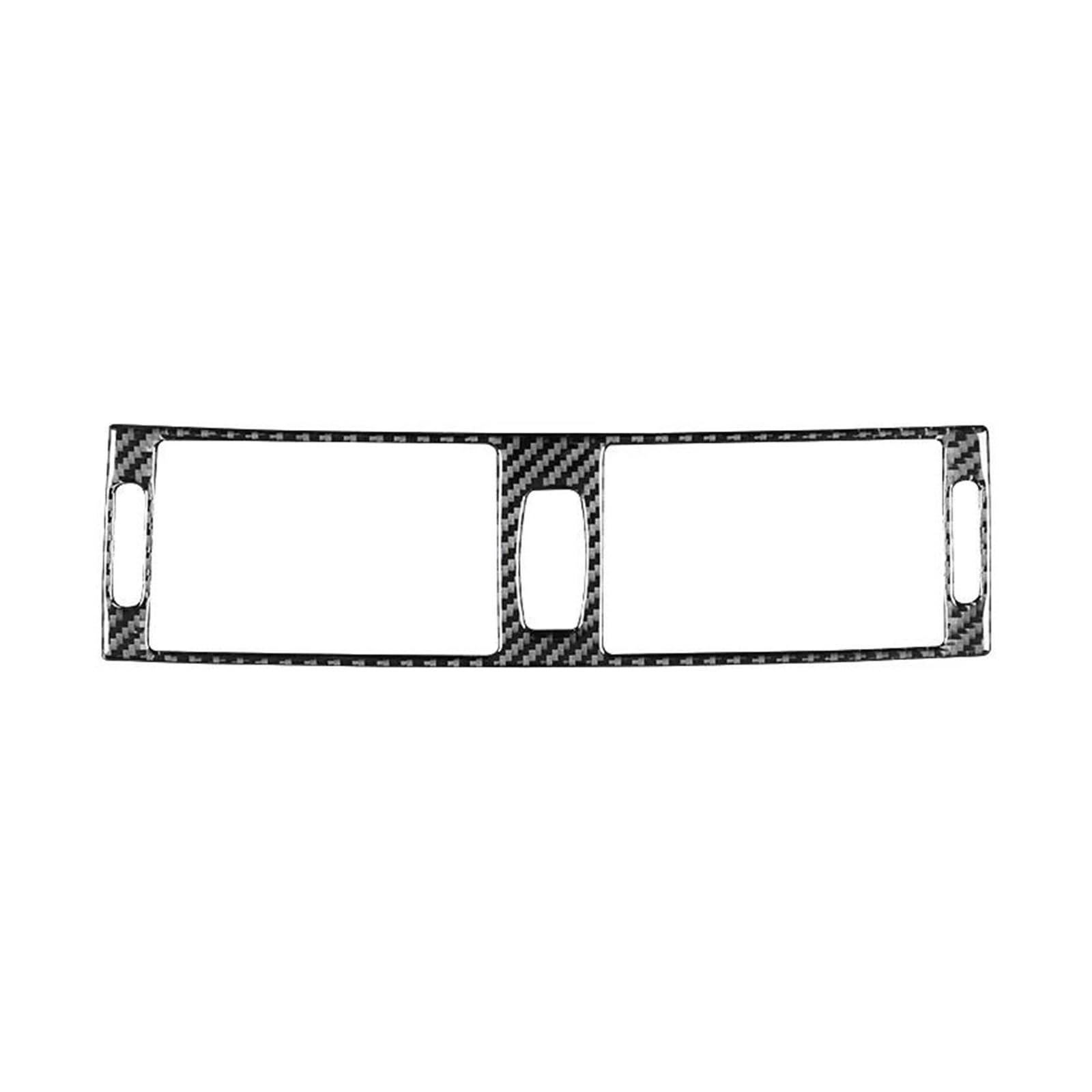 HQGQCEZEK Für B&MW X5 X6 E70 E71 2008-2013 Carbonfaser-Mittelseiten-Klimaanlagen-Luftauslassabdeckungs-Schutzverkleidung Auto Innenaufkleber(Style A) von HQGQCEZEK