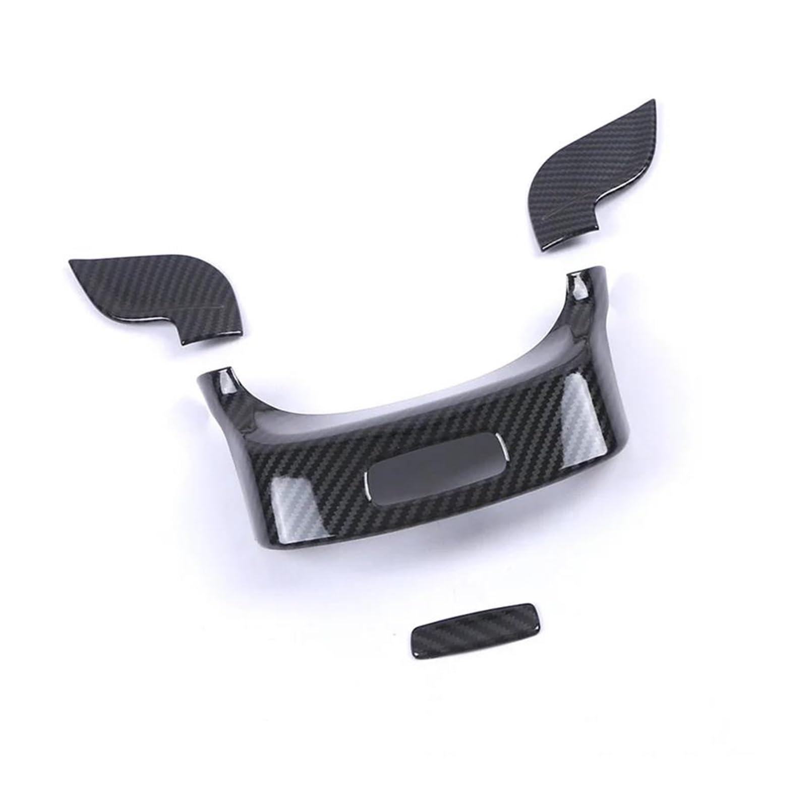 HQGQCEZEK Für Mercedes Für Benz B GLA GLB Klasse W247 H247 X247 2020-2022 Auto Center Console Armlehne Lagerung Box Schalter Taste Rahmen Abdeckung Auto Innenaufkleber(Carbon fiber texture) von HQGQCEZEK