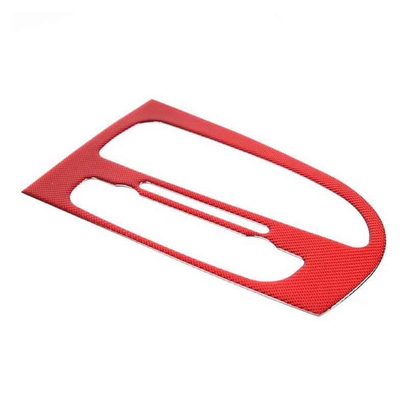 HQGQCEZEK Für Sitz Für Leon 2008 2009 2010 2011 2012 Carbon Faser Auto Klimaanlage Vent Panel Abdeckung Trim Aufkleber Auto Innenaufkleber(Red Carbon fiber) von HQGQCEZEK