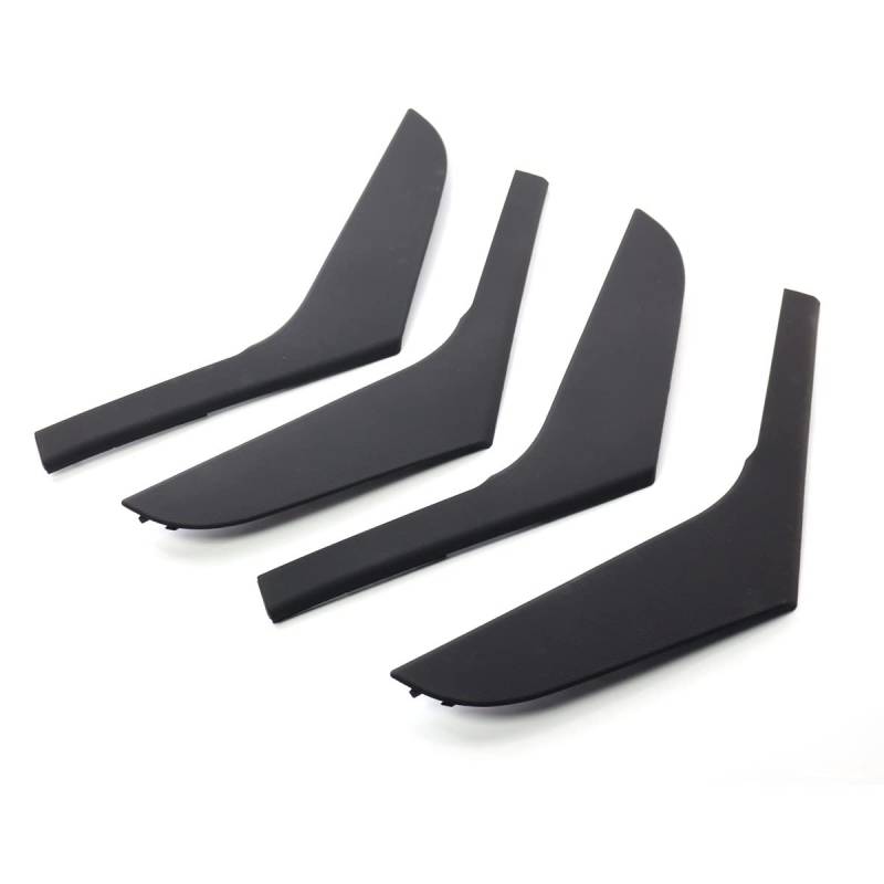 Innentürgriff Für VW Für Golf 6 MK6 2009 2010 2011 2012 2013 Autoinnentür Armlehne Griffleisten Abdeckung Ersatz Auto Styling Leisten Innentür-Zuggriffverkleidung(4PCS Set) von HQGQCEZEK