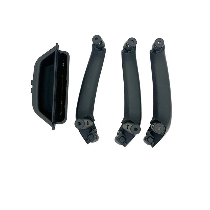 Innentürgriff LHD RHD Auto Links Vorne Innentürgriff Panel Griff Pull Trim Cover Für B&MW X3 X4 F25 F26 2010-2017 Autozubehör Innentür-Zuggriffverkleidung(LHD 4PCS Set Black) von HQGQCEZEK