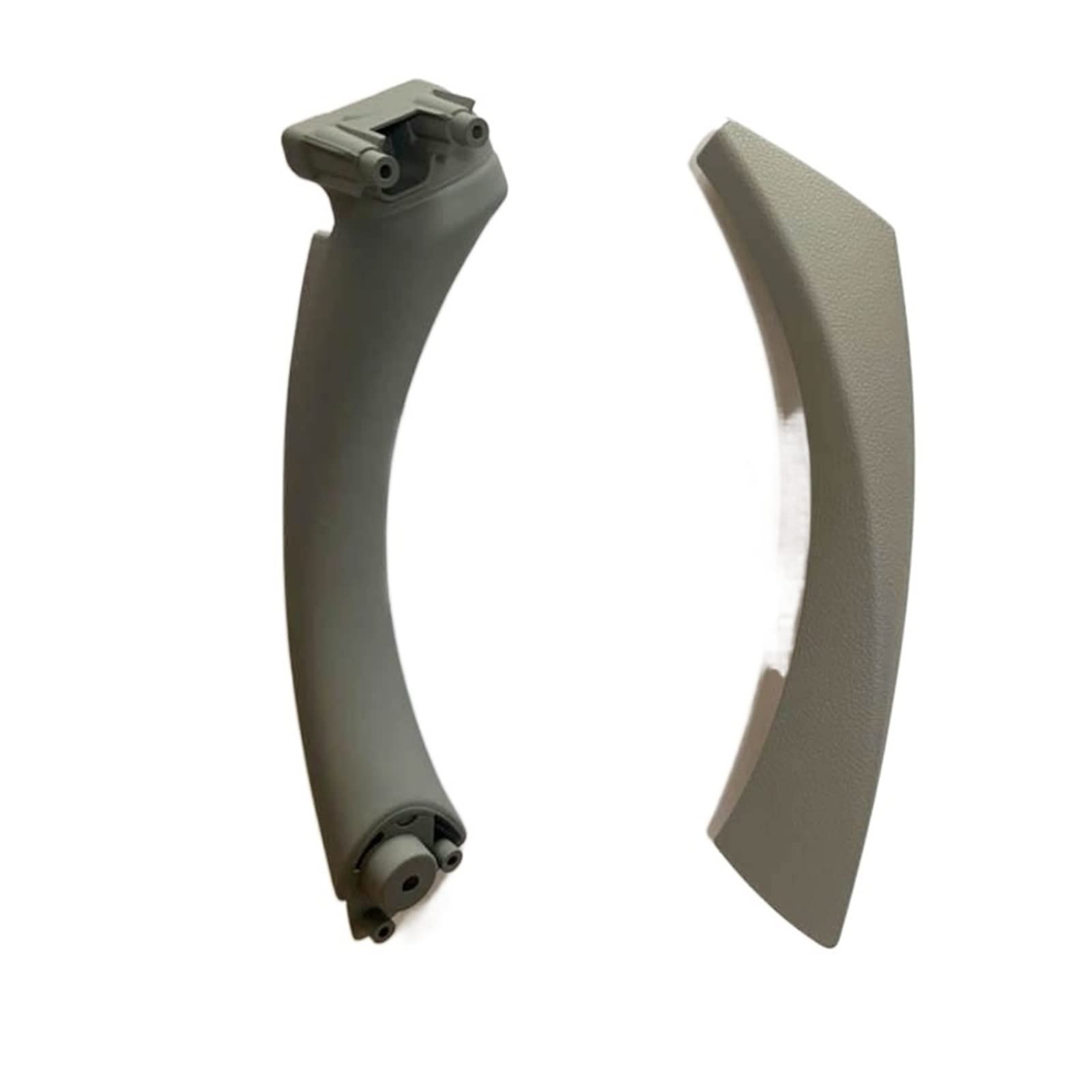 Innentürgriff Links Rechts Auto Innengriff Innentür Armlehne Panel Pull Trim Cover Für B&MW 3er E90 E91 328 330 335 2005-2012 Innentür-Zuggriffverkleidung(2PC Gray(Left)) von HQGQCEZEK