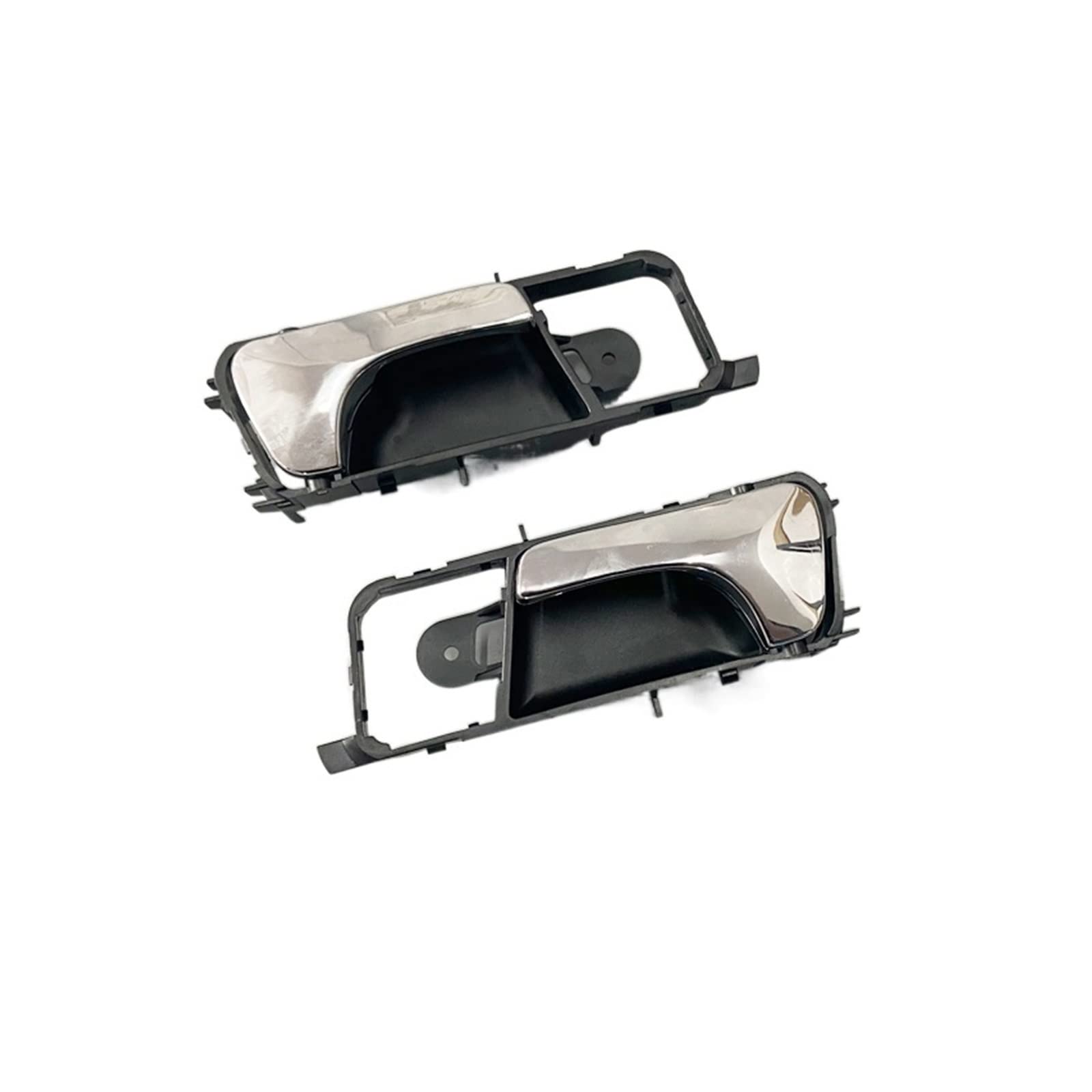 Innentürgriff Türinnengriff Vorne Innengriff Hinten Chrom Mit Schwarz Für Suzuki Für Forenza 2003 2004 2005 2006 2007 2008 Innentür-Zuggriffverkleidung(1 Pair Chrome) von HQGQCEZEK