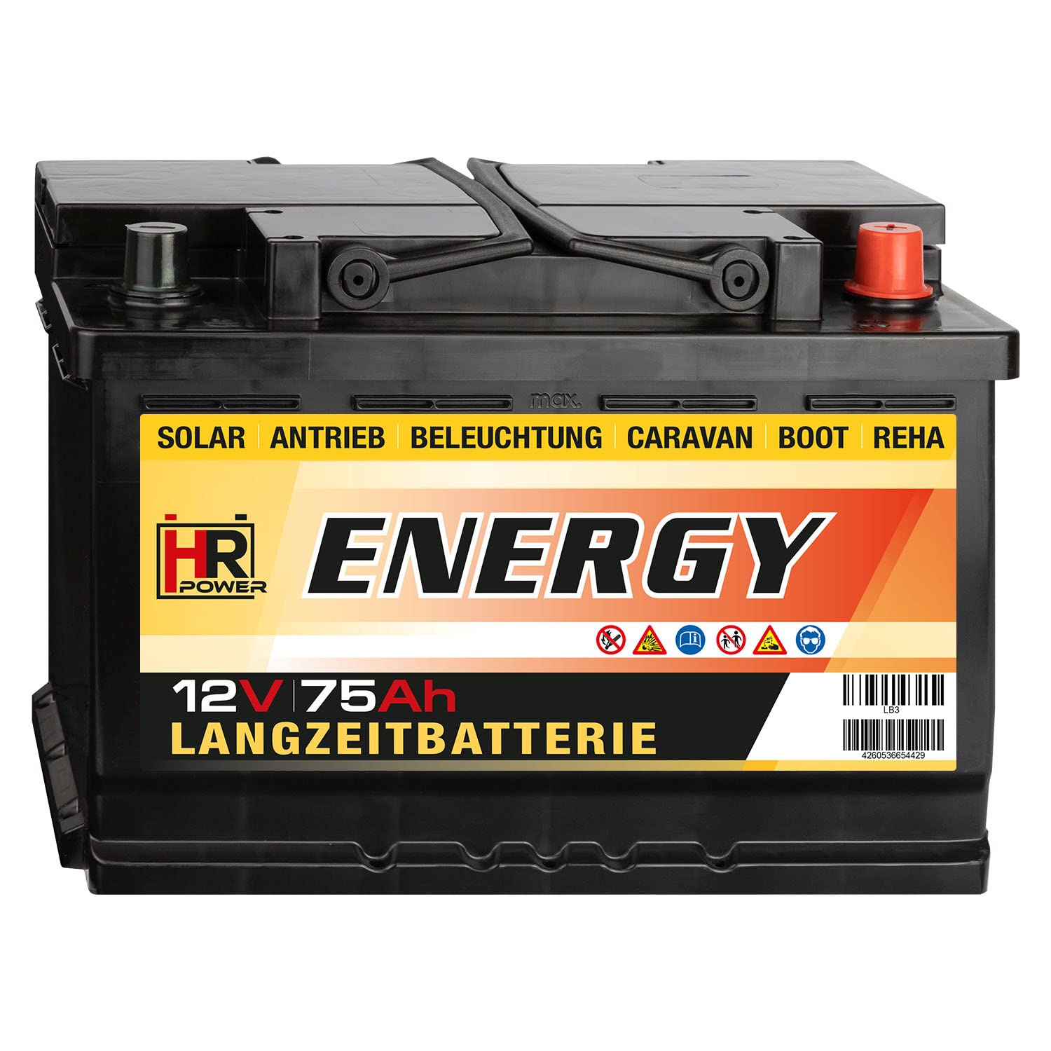 HR Energy 12V 75Ah von HR-Power