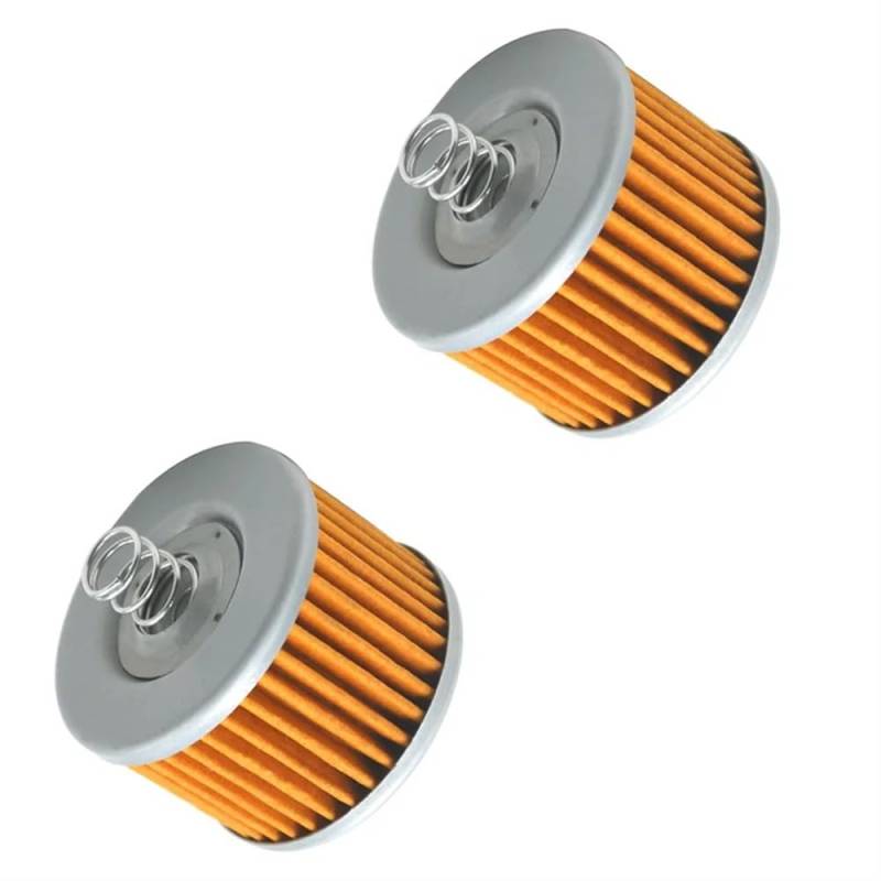 Kompatibel mit 100 CT100 115 130 BM150 135 Pulsar und Ys 125 FZ16 Motorrad-Ölfilter(2Pcs) von HREZMJ