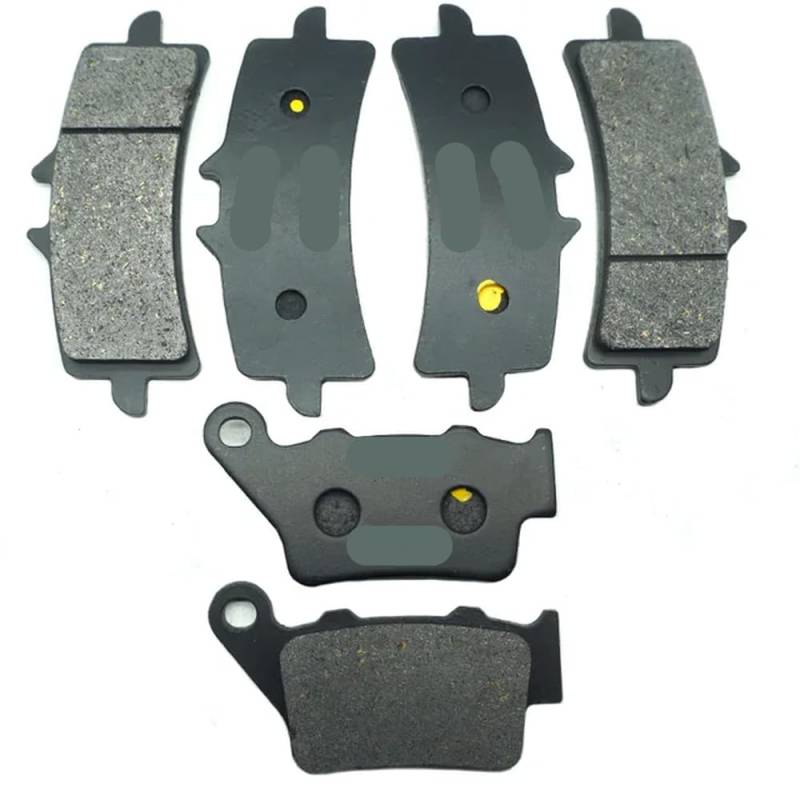 Kompatibel mit 1200 GT 2022–2023, 1200 GT Pro 2022–2023, 1200GT 1200 Motorrad-Bremsbelägen vorne und hinten(Front Rear Pads) von HREZMJ