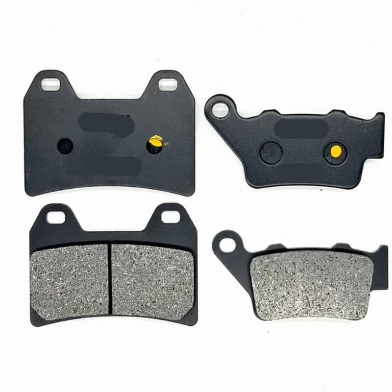 Kompatibel mit 690 ABS 2012–2019 SMC625 SMC 640 LC4 2005 640 II 2001–2006 690 Motorrad-Bremsbeläge vorne und hinten(Front Rear Pads) von HREZMJ