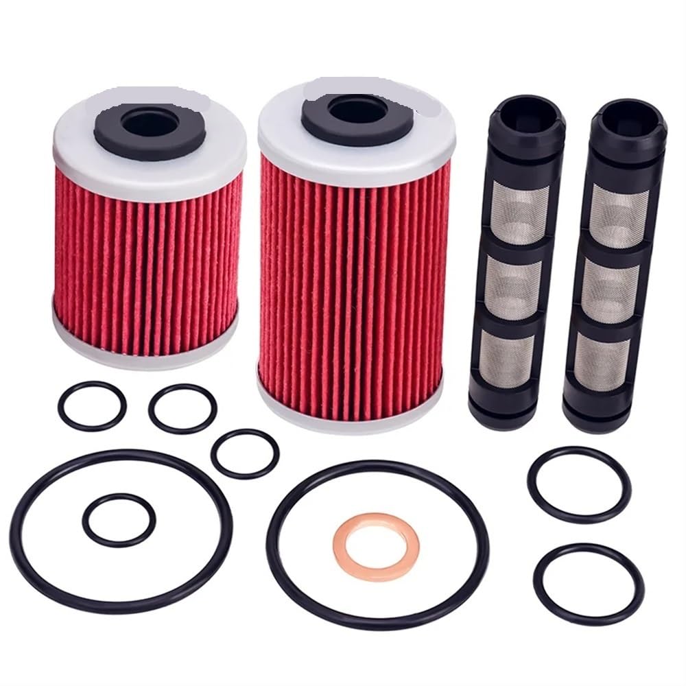 Kompatibel mit 690 R SMC 7503804611 2012 bis 2020 Motorrad-Ölfilter-Kit von HREZMJ