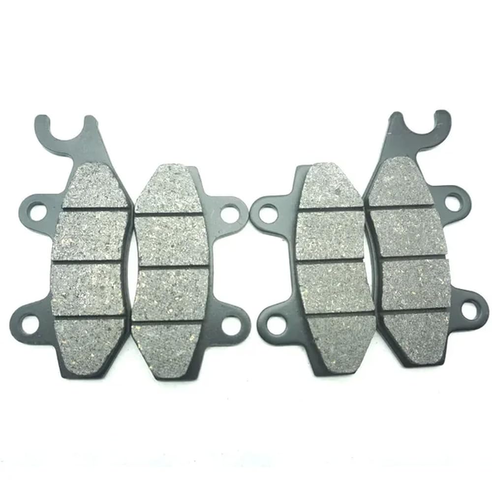 Kompatibel mit 800 DPS STD XT 2011 2012 2013 2014 2015 800DPS 800STD 800XT UTV Motorrad vorne und hinten Bremsbeläge(2 X Front Brake Pads) von HREZMJ