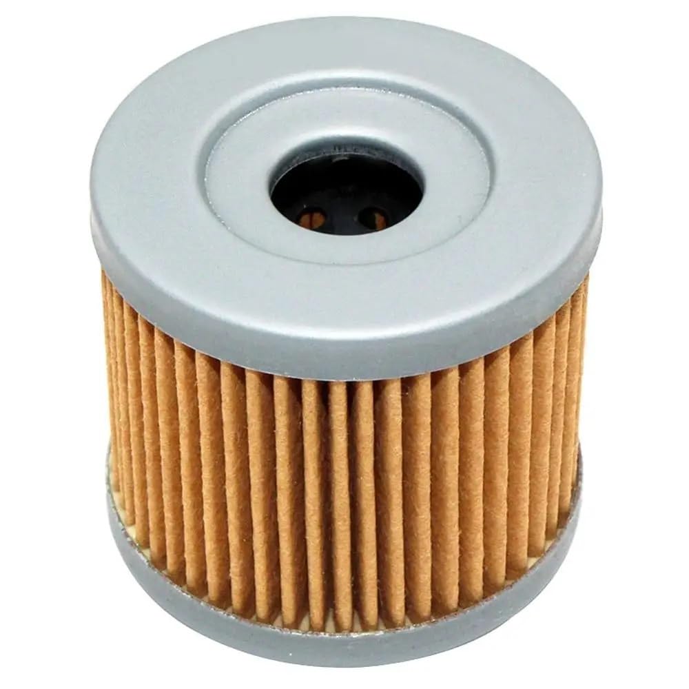 Kompatibel mit ALT125 ALT185 AN125 AN150 AN250 AN400 CS125 DF15EL 15HP DR100 DR125 DR125SM. Erhältlich in 1, 2 oder 4 Packungen Motorrad-Ölfilter.(1 pc Yellow) von HREZMJ