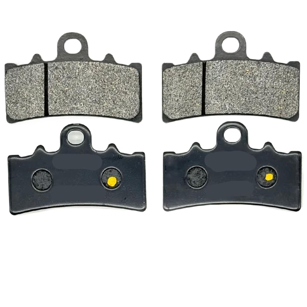 Kompatibel mit C400GT C400X 2018–2024 Modellen 2019 2020 2021 2022 2023 2024 Motorrad-Bremsbeläge vorne und hinten(2 X Front Brake Pads) von HREZMJ