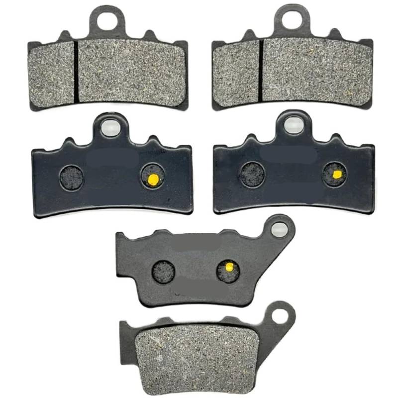 Kompatibel mit C400GT C400X 2018–2024 Modellen 2019 2020 2021 2022 2023 2024 Motorrad-Bremsbeläge vorne und hinten(Front Rear Pads) von HREZMJ