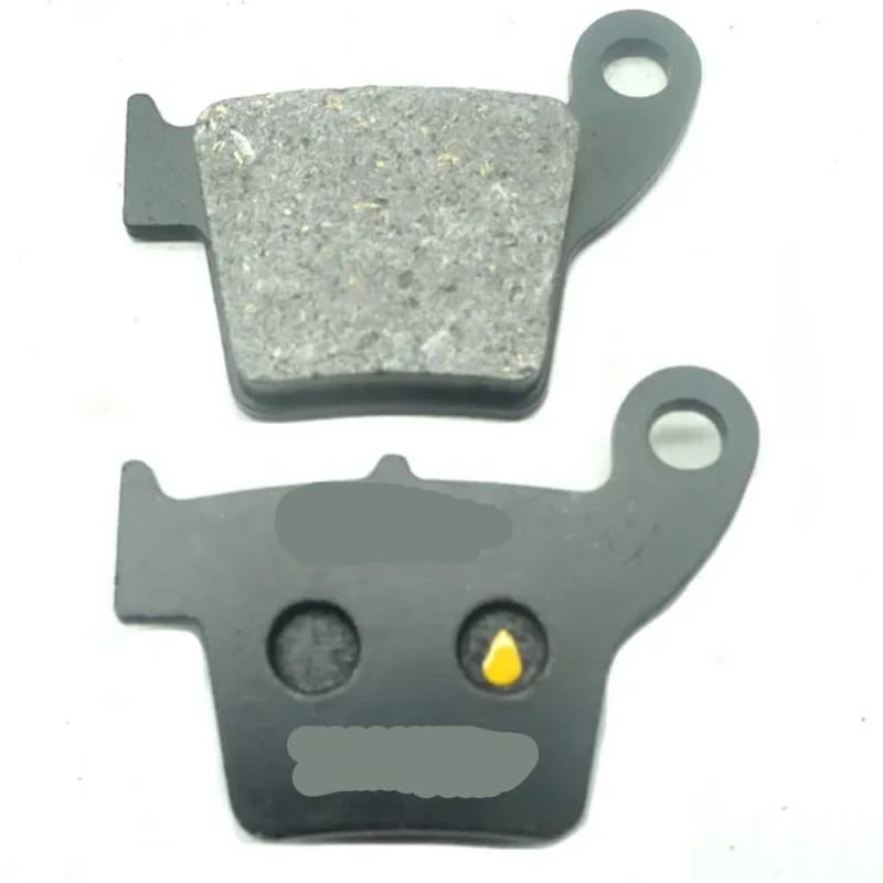 Kompatibel mit CR125 2004 CR125R CR250R 2002–2007 CR 125 125R 250R Dirt Bikes Motorrad vorne und hinten Bremsbeläge(Rear Brake Pads) von HREZMJ