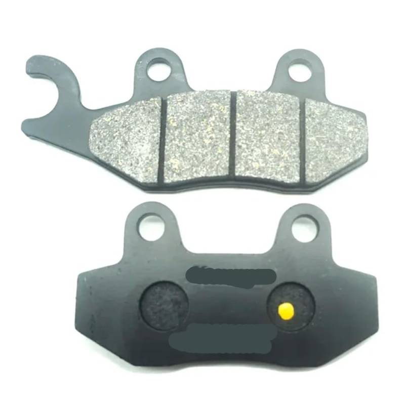 Kompatibel mit GN125-2F 2012–2018 GN125-3F 2019–2020 GN 125 Motorrad-Bremsbeläge vorne und hinten(Front Brake Pads) von HREZMJ