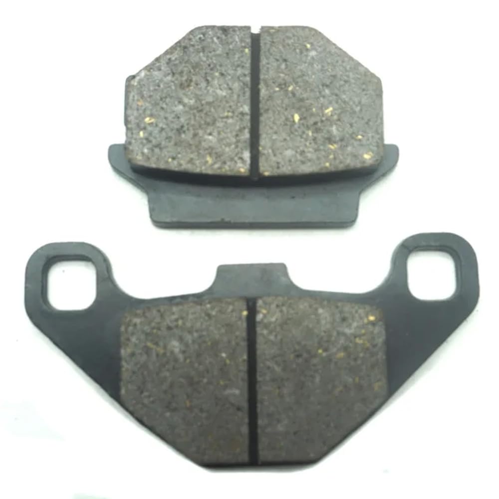 Kompatibel mit KLR650 KL650-Modellen von 1995 bis 1998 C1 bis C4 Motorrad-Bremsbeläge vorne und hinten(Rear Brake Pads) von HREZMJ