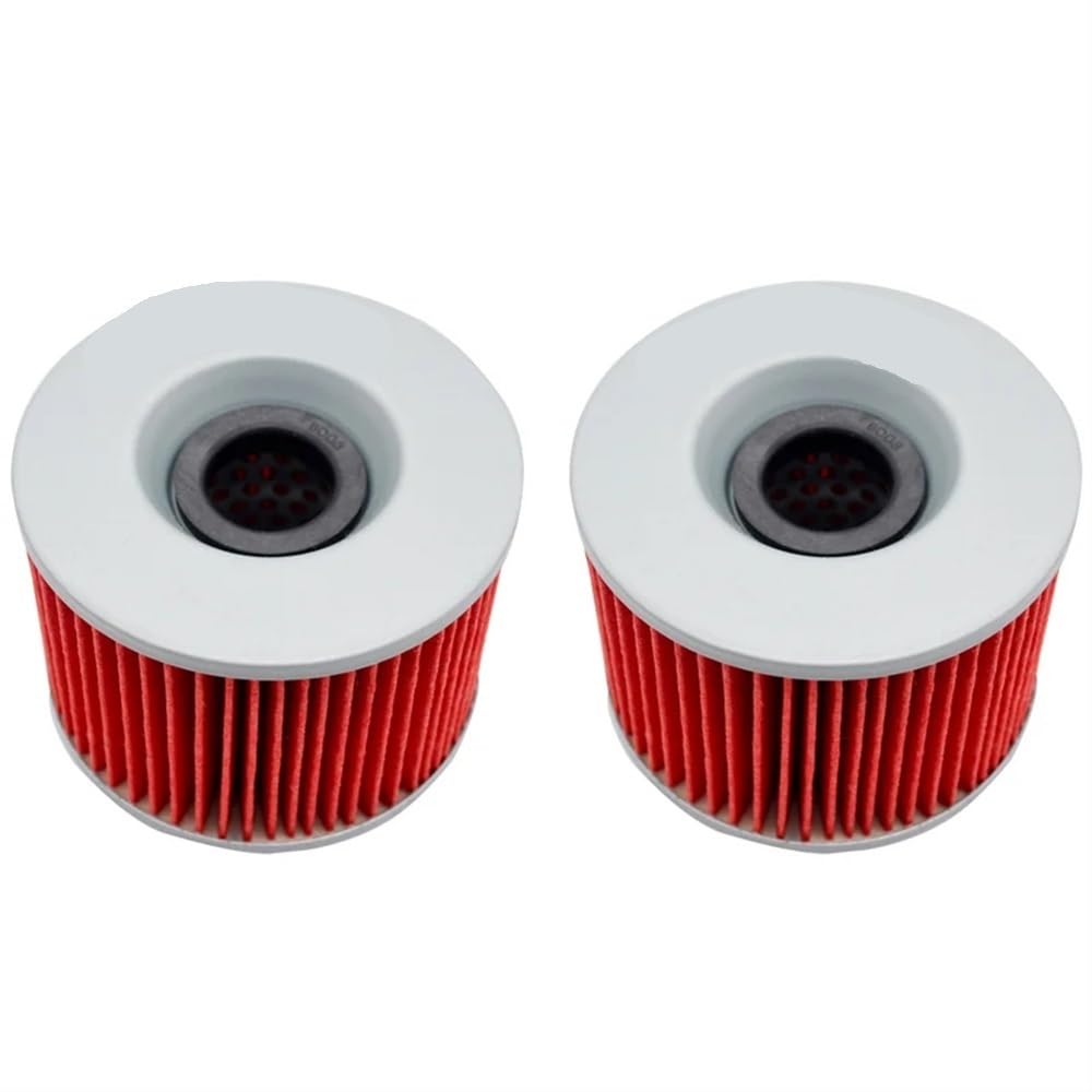 Kompatibel mit KZ700 KZ750 750 Z1000 Z1F Z400 1981-1986 1982-1984 1976 74-80 Ölfilter(2 pcs) von HREZMJ