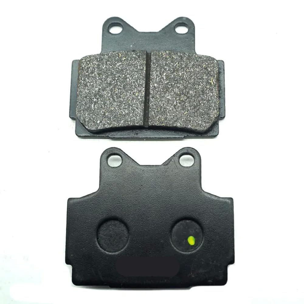 Kompatibel mit RZ125 1986 TZR125 1987–1989 RZ TZR 125 Motorrad-Bremsbeläge vorne und hinten, Schuhsatz(Front Brake Pads) von HREZMJ