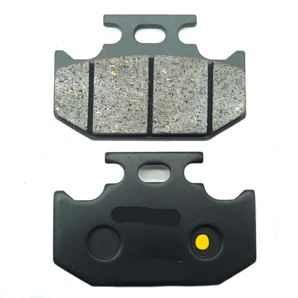 Kompatibel mit TS125R 1989–1997, TS200R 1989–1995, TS 125R 200R, TS125 TS200 R, Motorrad-Bremsbeläge vorne und hinten(Rear Brake Pads) von HREZMJ