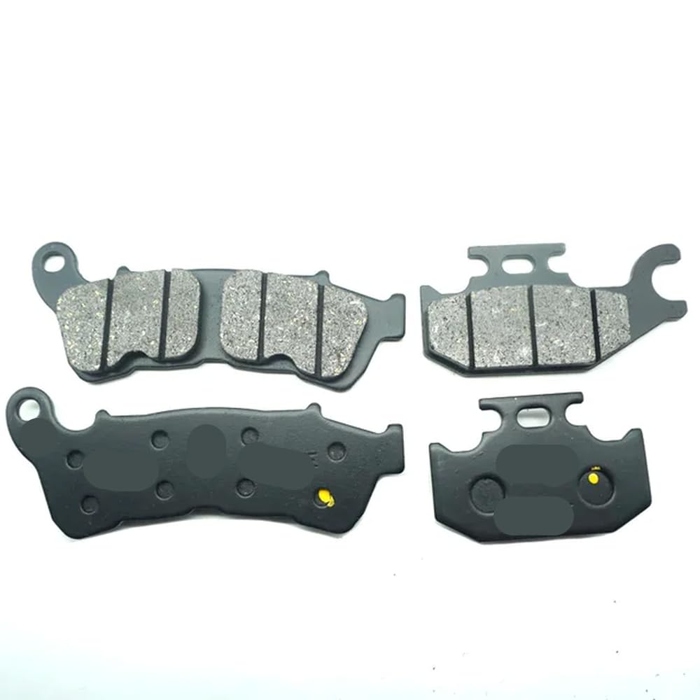 Kompatibel mit UH125 125 2008–2012, UX125 2008–2012 UX150 2008–2011 UH 125 UX 150 Motorrad-Bremsbeläge vorne und hinten(Front Rear Pads) von HREZMJ