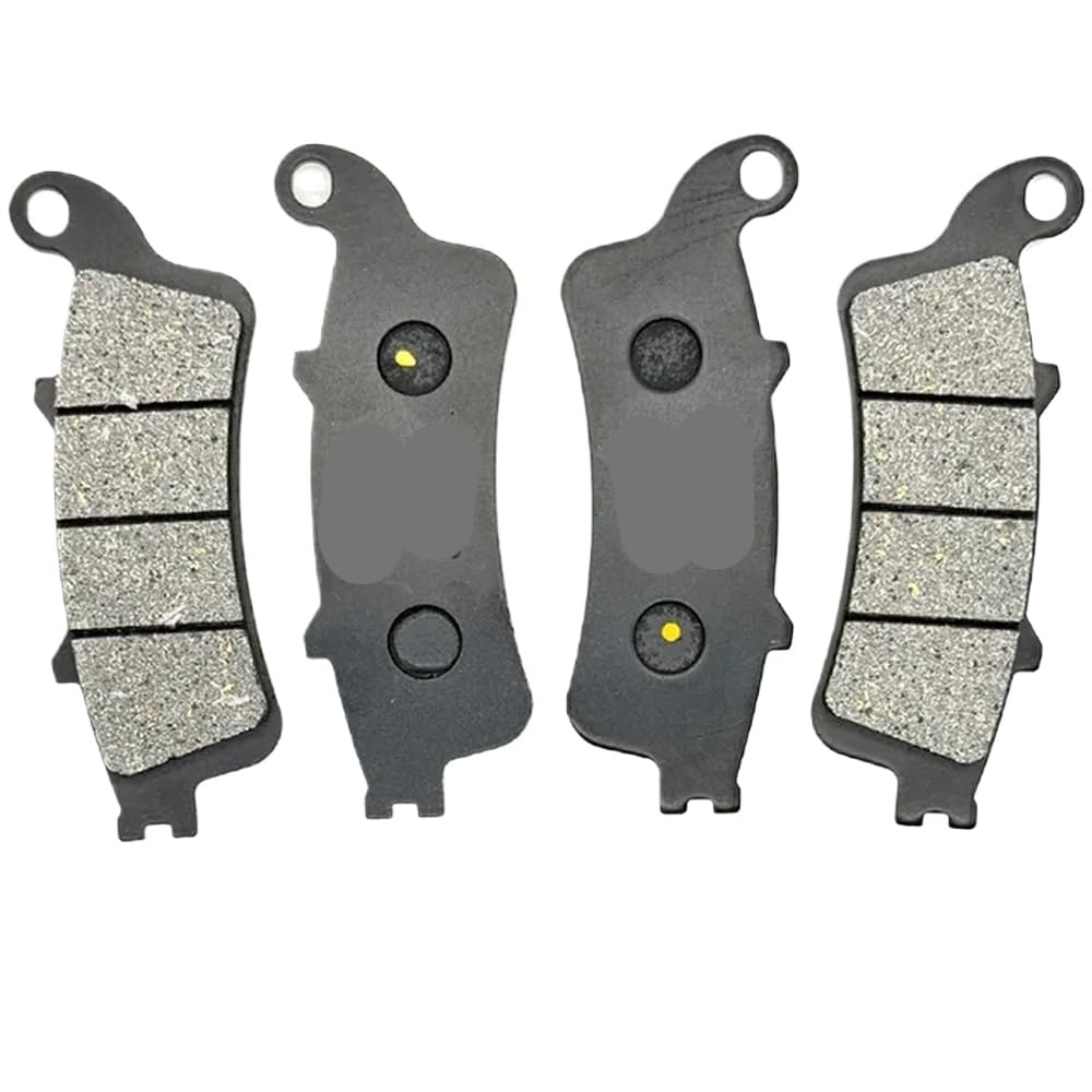 Kompatibel mit XL1000V 99–06 CB1100 SFY X-11 00 CBR1100XX 97–04 XL 1000V CBR Motorrad-Bremsbeläge vorne und hinten(2 X Front Brake Pads) von HREZMJ