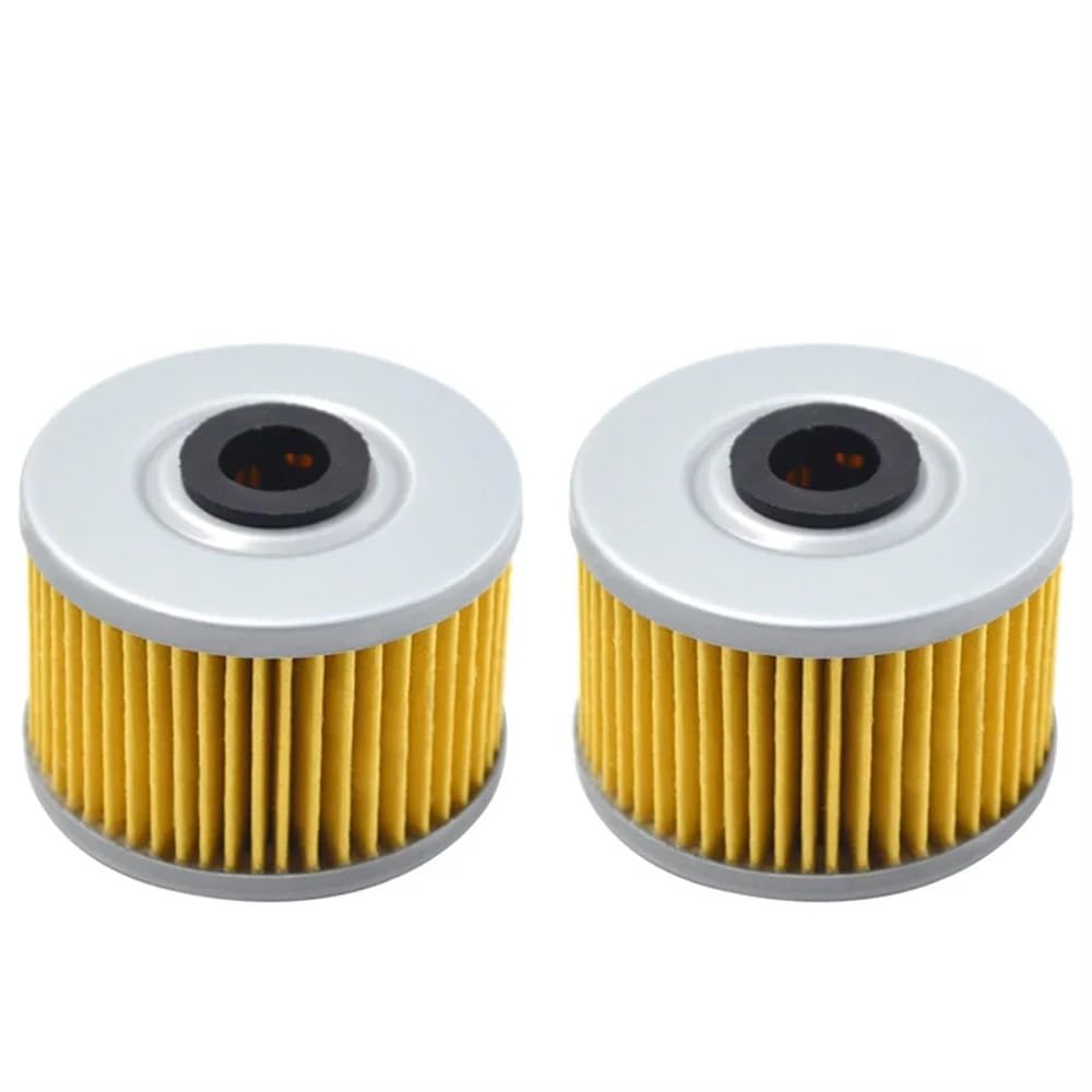 Kompatibel mit XR650 XR650L XR 650L 1993-2016 XR650R XR 650R 2000-2007 4er-Pack Ölfilter(2pcs) von HREZMJ