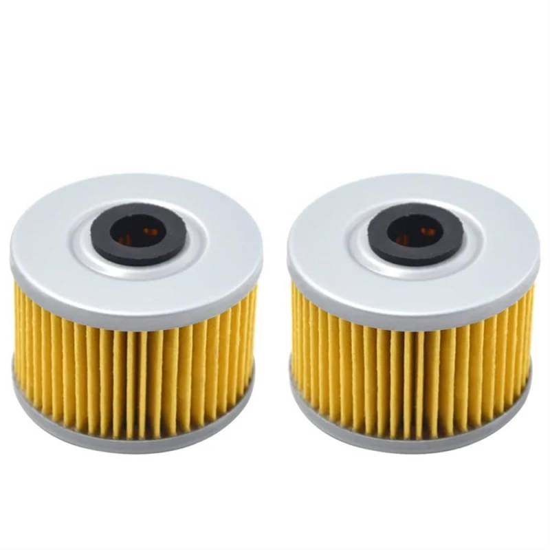 Kompatibel mit XR650 XR650L XR 650L 1993-2016 XR650R XR 650R 2000-2007 4er-Pack Ölfilter(2pcs) von HREZMJ