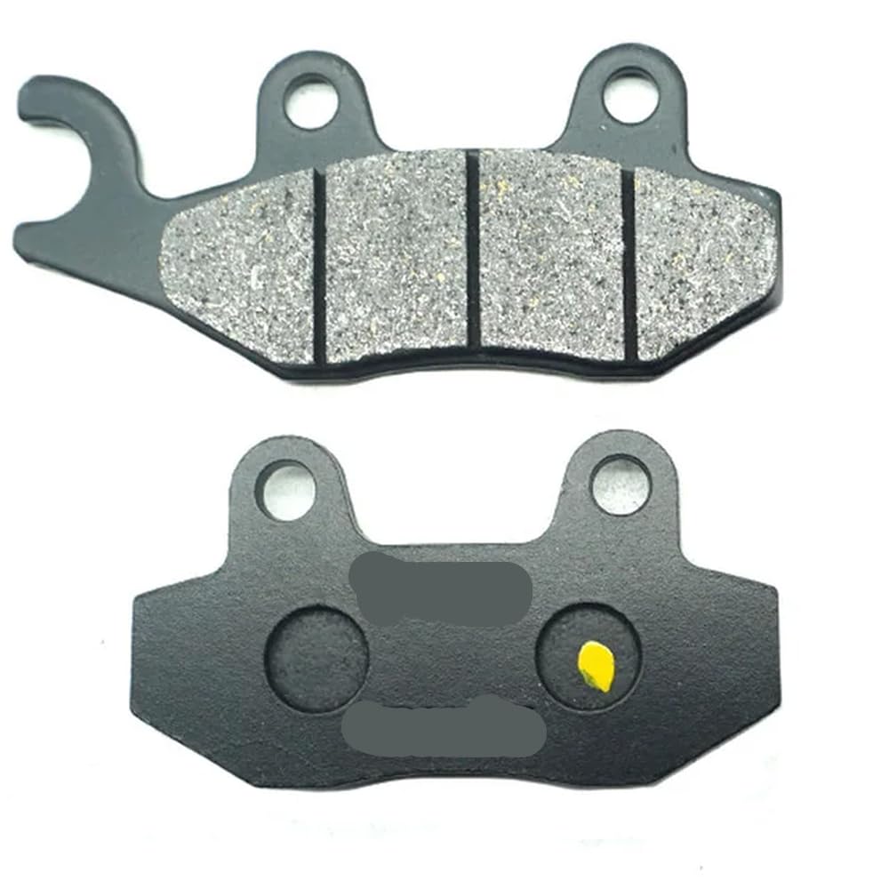 Kompatibel mit YZ125 YZ250 YZ360 1989 YZ250WR 1989 YZ 125 250 360 250WR Motorrad vorne und hinten Bremsbeläge(Front Brake Pads) von HREZMJ