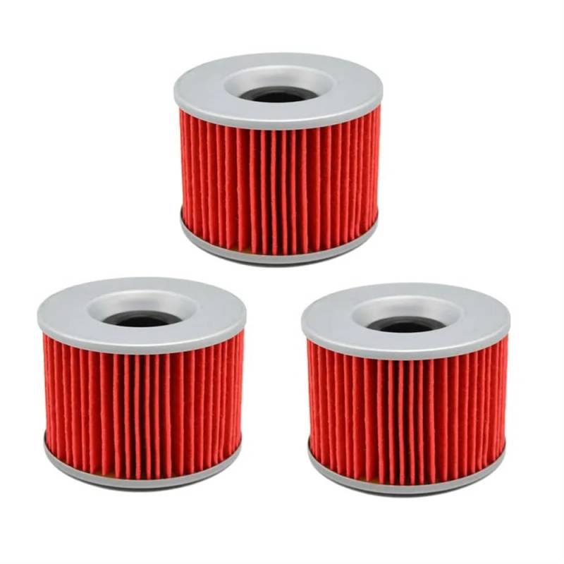 Kompatibel mit ZN700 ZN 700 1984 1985 ZR1100 ZR 1100 1991 bis 1996 1999 2002 bis 2006 ZR400 ZR 400 1989 bis 1995 Ölfilter(3 pcs) von HREZMJ