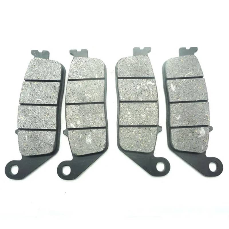 Kompatibel mit ZR750 Z750 2007 2008 2009 2010 ZR Z 750 Motorrad-Bremsbeläge vorne und hinten(2 X Front Brake Pads) von HREZMJ