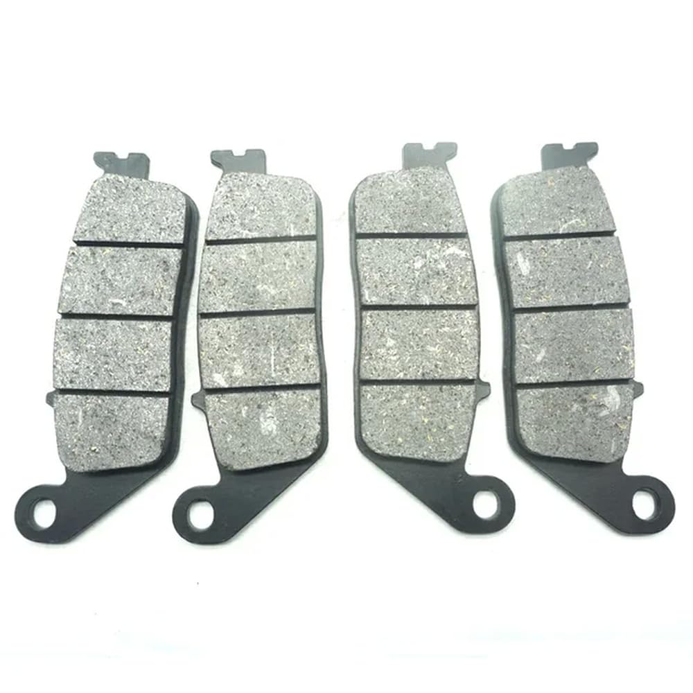 Kompatibel mit ZR750 Z750 ABS 2007 2008 2009 ZR750 Z750 2007–2010 ZR Z 750 Z750ABS Motorrad-Bremsbeläge vorne und hinten(2 X Front Brake Pads) von HREZMJ