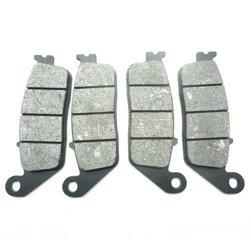 Kompatibel mit ZR750 Z750 ABS 2007 2008 2009 ZR750 Z750 2007–2010 ZR Z 750 Z750ABS Motorrad-Bremsbeläge vorne und hinten(2 X Front Brake Pads) von HREZMJ